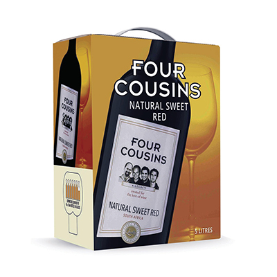 Four Cousins Natural Sweet Red (5L) product image