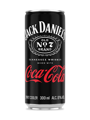 Jack Daniels and Coke Can (300ml) product image